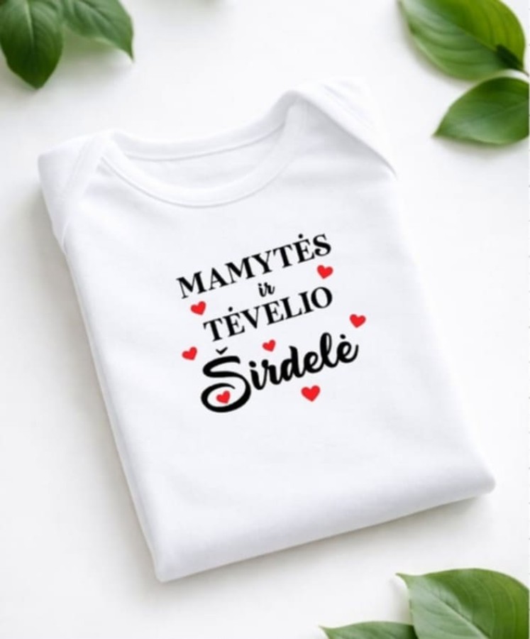 Bodžiukas/smėlinukas "Mamytės ir tėvelio širdelė ..."