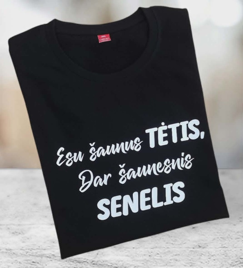 Marškinėliai   Esu šaunus Tėtis
