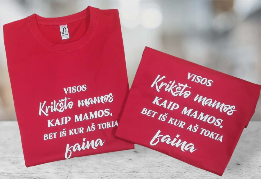 Marškinėliai   Krikšto mamai