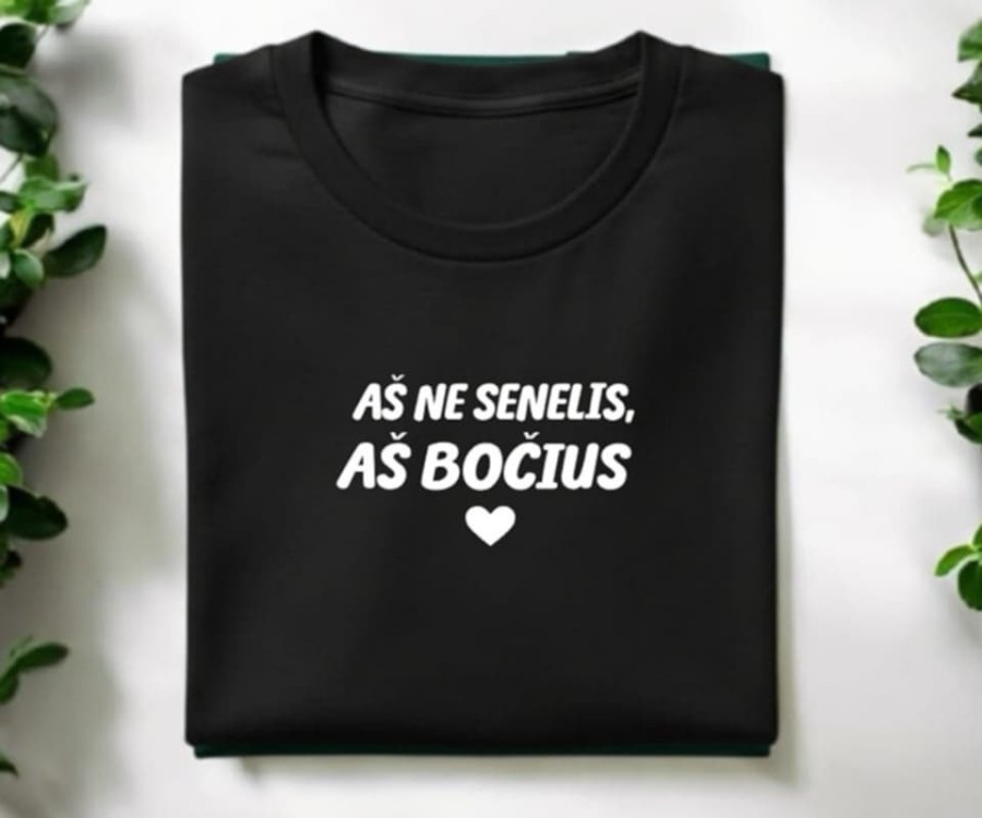 Marškinėliai   Aš ne senelis, aš Bočius