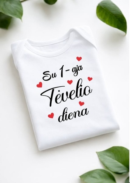 Smėlinukas Su Pirmąja Tėvelio diena