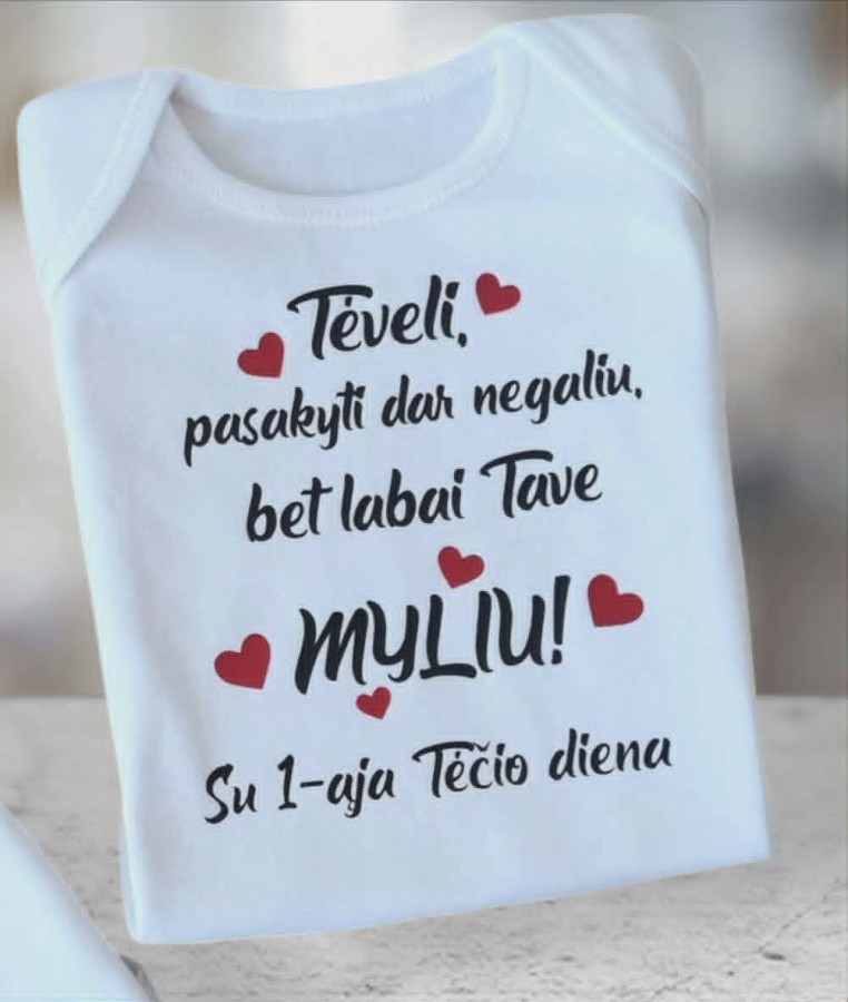 Smėlinukas Tėti. Myliu !